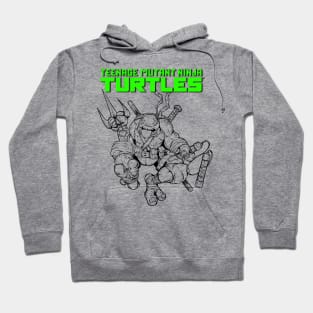 TMNT FANART TURTLE POWER Hoodie